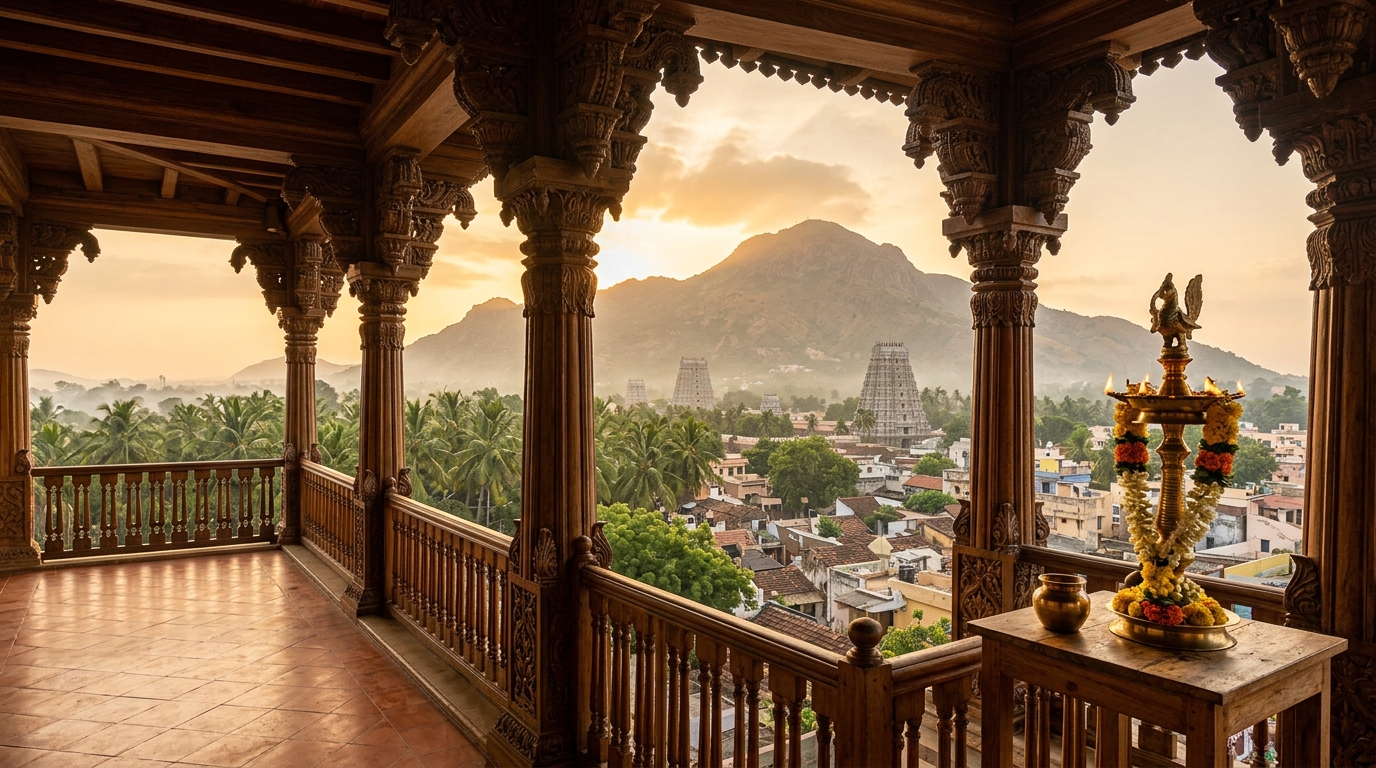 Mount Arunachala Sacred View - Dwaraka Group of Hotels